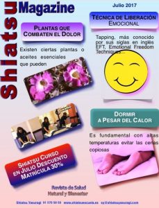 Shiatsu Magazine Julio 2017