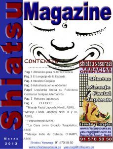 Shiatsu Magazine Marzo 2013