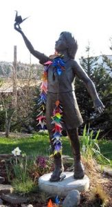 Mil Grullas por la Paz, Estatua de Sadako Sasaki